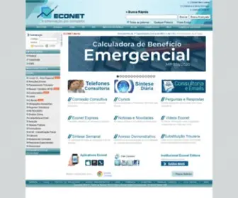 Econeteditora.com.br(ECONET Editora) Screenshot