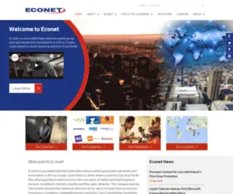 Econetwireless.com(Econet Wireless) Screenshot