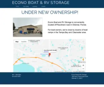 Econoboatstorage.com(Boat & RV Storage) Screenshot