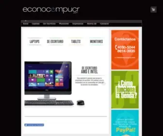 Econocompucr.com(Venta de Computadoras en Costa Rica) Screenshot