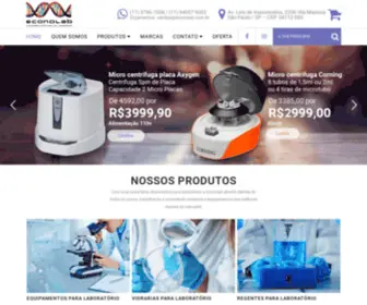 Econolab.com.br(A economia certa pra seu laboratório) Screenshot