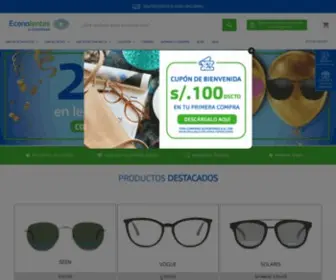 Econolentes.com.pe(Lentes) Screenshot