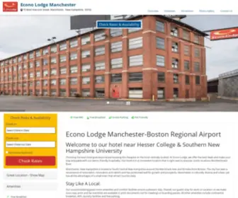 Econolodgemanchesternh.com(Econo Lodge Manchester) Screenshot