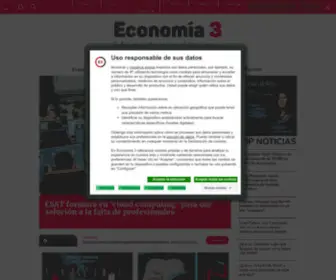 Economia3.com(Economía 3) Screenshot