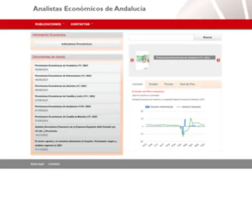 Economiaandaluza.es(Analistas Económicos de Andalucía) Screenshot