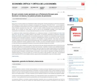 Economiacritica.net(Economía) Screenshot