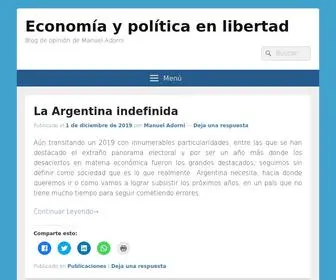 Economiapolitica.com.ar(Economía y política en libertad) Screenshot