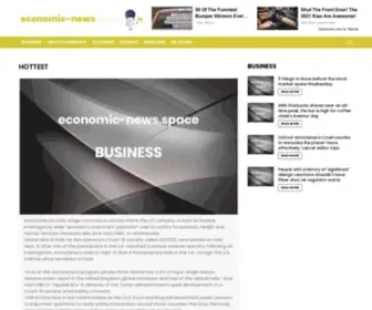 Economic-News.space(All about the world of economy and finance) Screenshot