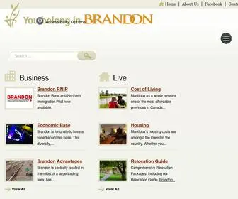 EconomiCDevelopmentbrandon.com(Economic Development Brandon) Screenshot