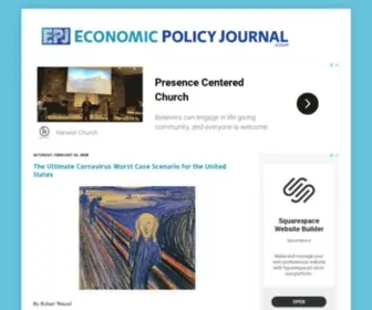 EconomicPolicyjournal.com(Robert Wenzel) Screenshot
