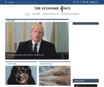 EconomicVoice.com(The Economic Voice) Screenshot