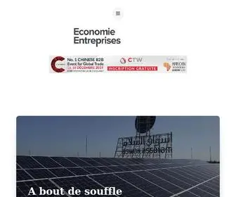 Economie-Entreprises.com(Economie Entreprises) Screenshot