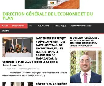 Economie.gov.mg(Direction) Screenshot