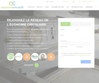 Economiecirculaire.org(La plateforme Internationale de l') Screenshot