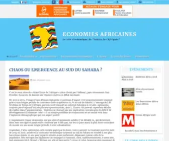 Economiesafricaines.com(Economiesafricaines) Screenshot