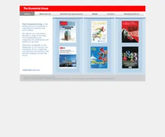 Economistgroup.com(The Economist Group) Screenshot