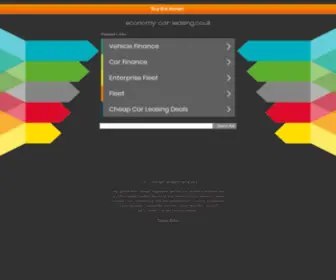Economy-Car-Leasing.co.uk(Business contract hire) Screenshot
