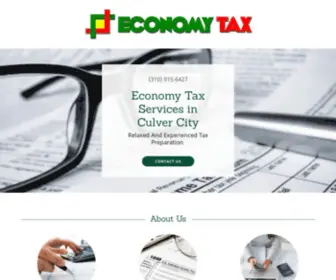 Economytax.com(Economy Tax Services) Screenshot