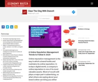 Economywatch.com(World, US, China, India Economy, Investment, Finance, Credit Cards) Screenshot