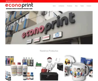 Econoprint.ec(Tinta de sublimación) Screenshot