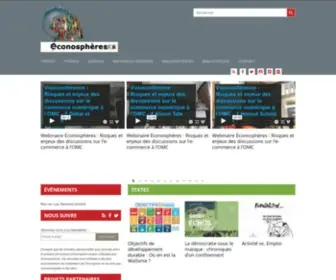 Econospheres.be(Econospheres) Screenshot