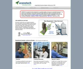 Econotech.com(Econotech) Screenshot