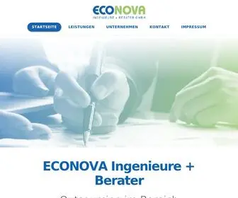 Econova.info(ECONOVA Ingenieure) Screenshot