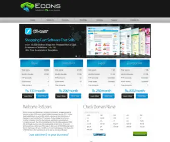 Econs.net(Web Hosting) Screenshot