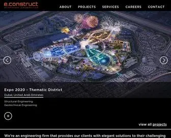 Econstruct.co(Art, craft and science) Screenshot