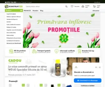Econstrukt.ro(Magazin online pentru renovari cat casa) Screenshot