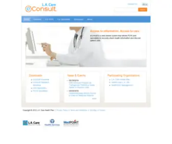 Econsultla.com(Web Server's Default Page) Screenshot