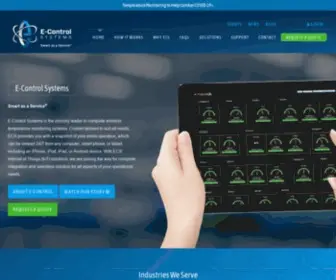 Econtrolsystems.com(E-Control Systems) Screenshot