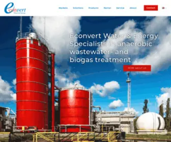 Econvert.nl(Econvert Water & Energy) Screenshot