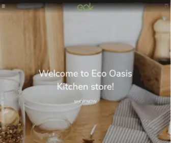 Ecooasiskitchen.com(Online shopping for Eco Friendly Kitchen Products with free worldwide shipping) Screenshot