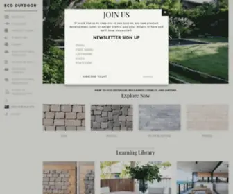 Ecooutdoorusa.com(Eco Outdoor) Screenshot