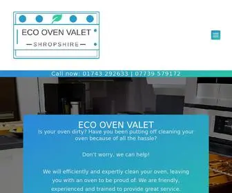 Ecoovenvalet.co.uk(Shropshire Oven Cleaning) Screenshot