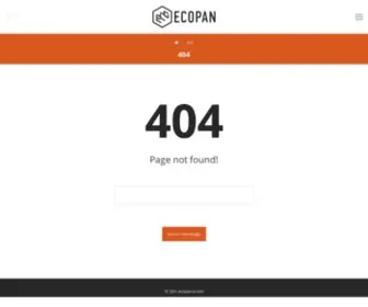 Ecopanua.com(Будівництво будинків під ключ з Ecopan) Screenshot