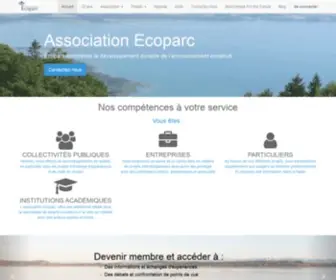 Ecoparc.ch(Accueil) Screenshot