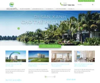 Ecopark.com.vn(Thành phố xanh Ecopark) Screenshot