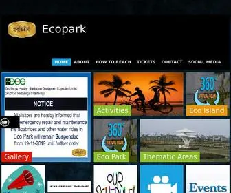 Ecoparknewtown.com(Eco Park) Screenshot