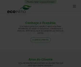 Ecopatio.com.br(EcoRodovias) Screenshot