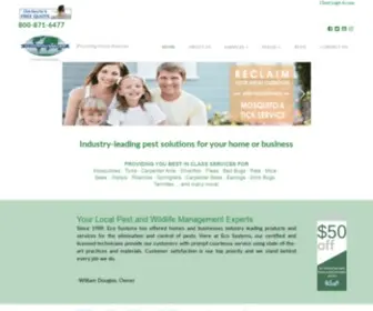 Ecopestcontrol.com(Eco Systems) Screenshot