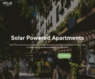 Ecophx.com(ECO PHX) Screenshot