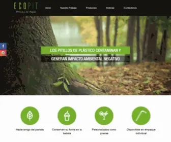 Ecopit.com.co(Pitillos de papel ECOPIT) Screenshot