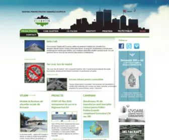 Ecopolis.org.ro(Ecopolis) Screenshot