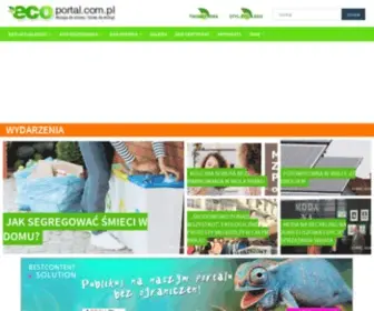 Ecoportal.com.pl(Ekologia, eko energia, ochrona) Screenshot