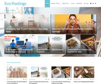 Ecopostings.com(Eco Postings) Screenshot