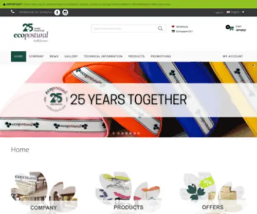 Ecopostural.com(Fabricante camilla) Screenshot