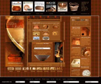 Ecoppersinks.com(Copper Sinks) Screenshot