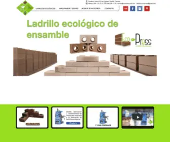 Ecopress.com.mx(Ecopress ladrillos) Screenshot